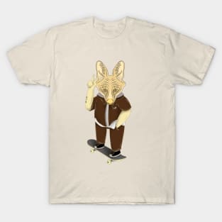 skateboarder maned wolf T-Shirt